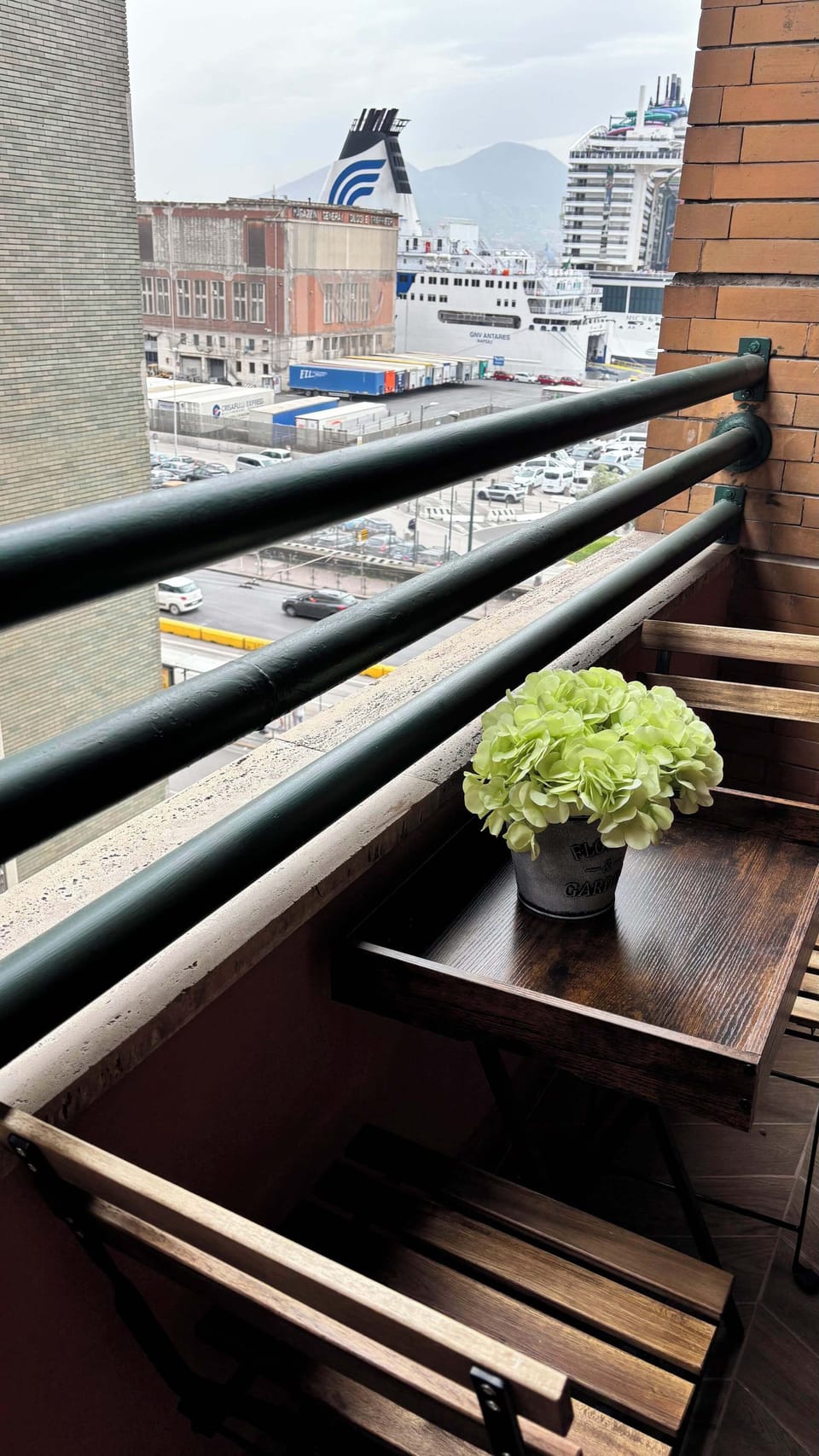 Deluxe Triple Room, Balcony, Partial Sea View | Desk, laptop workspace, blackout drapes, soundproofing