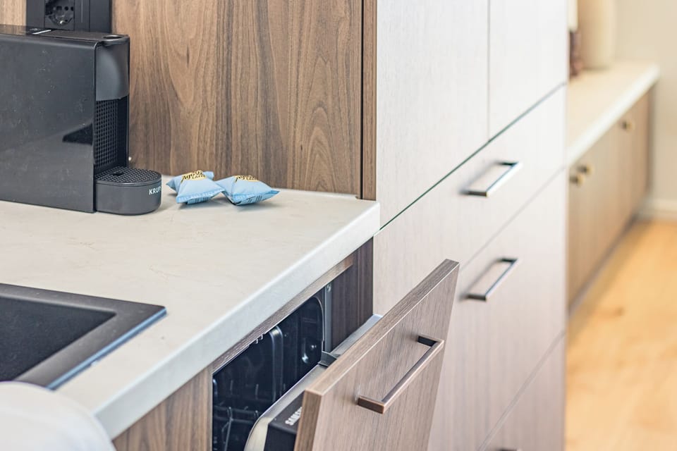 Studio (0 Bedroom) | Private kitchenette | Oven, espresso maker, electric kettle, highchair