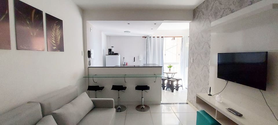 Basic Apartment | Living area | 32-inch Smart TV with digital channels, Netflix, streaming services