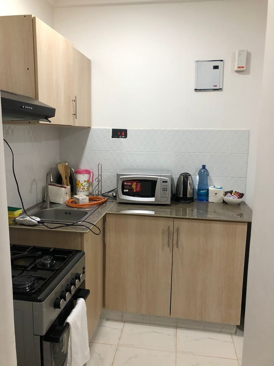 Superior Apartment, Balcony, Pool View | Private kitchen | Toaster, cookware/dishes/utensils, eco-friendly cleaning products