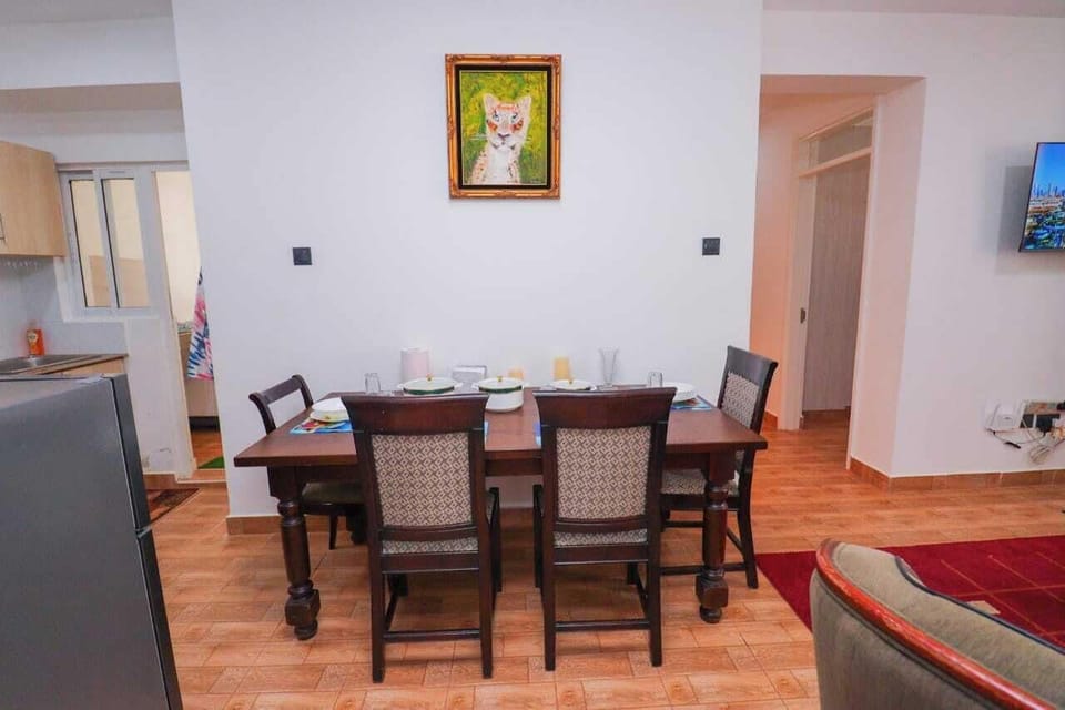 Family Apartment, Balcony, Garden View | In-room dining