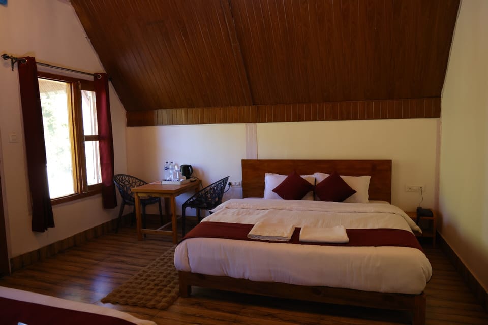 Luxury Quadruple Room, Balcony, River View | Premium bedding, desk, soundproofing, bed sheets