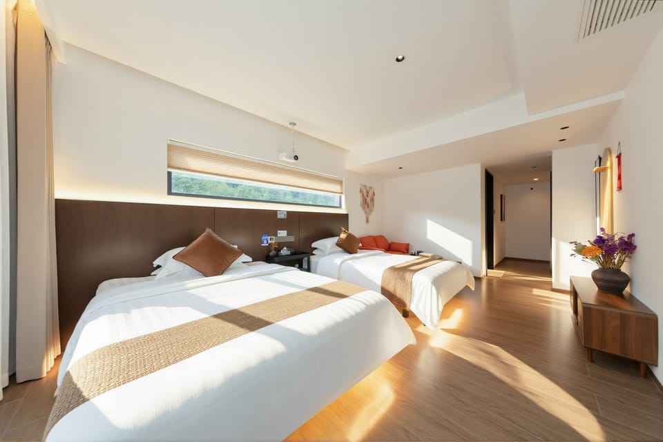 Superior Triple Room | Premium bedding, down comforters, pillowtop beds, blackout drapes