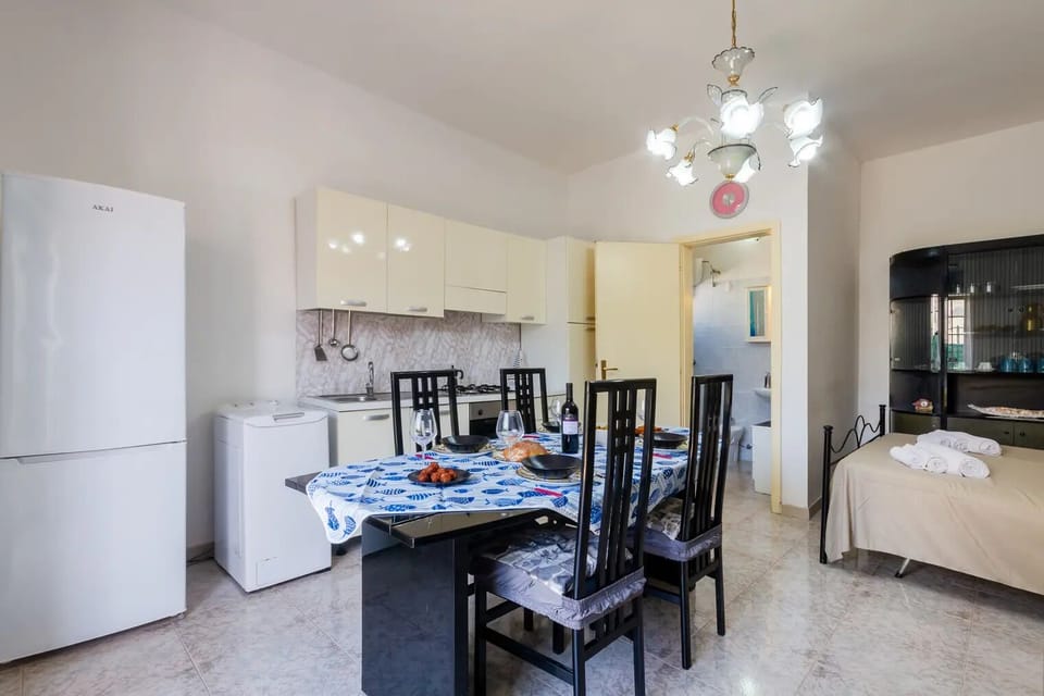 Apartment, Patio | Private kitchen | Fridge, oven, stovetop, espresso maker