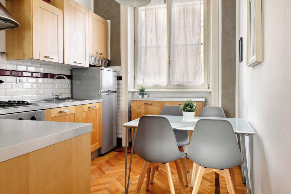 Apartment, 1 Double Bed with Sofa bed, Bathtub | Private kitchen | Dishwasher, coffee/tea maker, electric kettle, dining tables