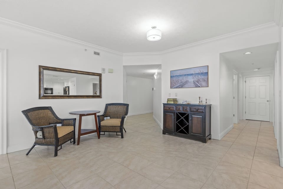 Condo, Multiple Beds, Balcony, Ocean View (Treasure Island Resort 1601) | Living room | 41-inch flat-screen TV with digital channels