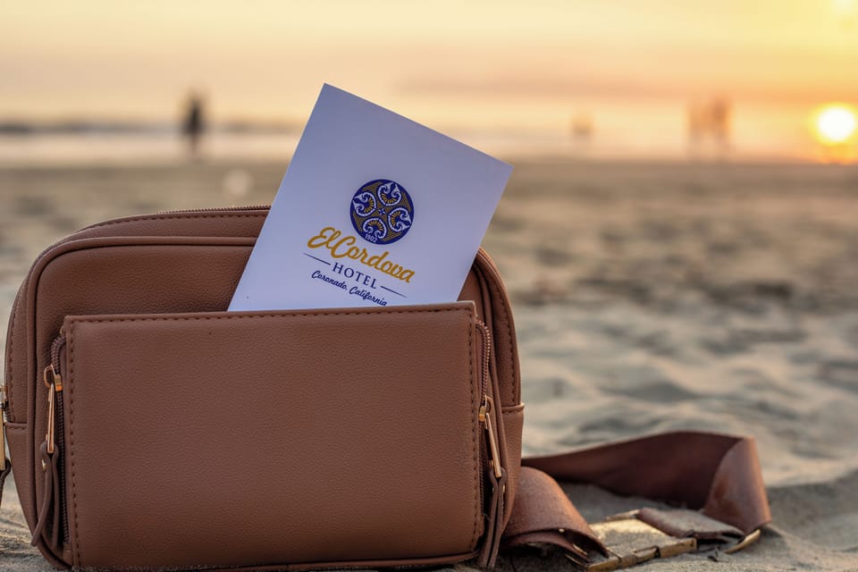 Beach nearby, white sand, beach towels