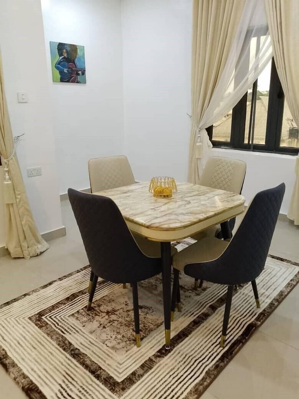 Luxury Apartment, Pool View | In-room dining