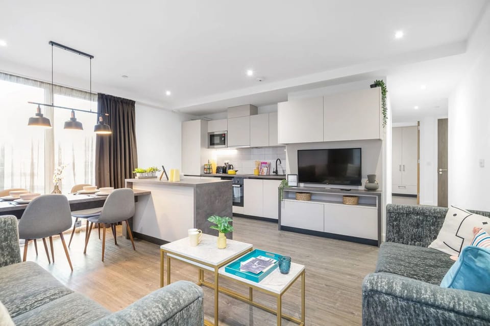 Apartment, 2 Bedrooms, Non Smoking | Living area