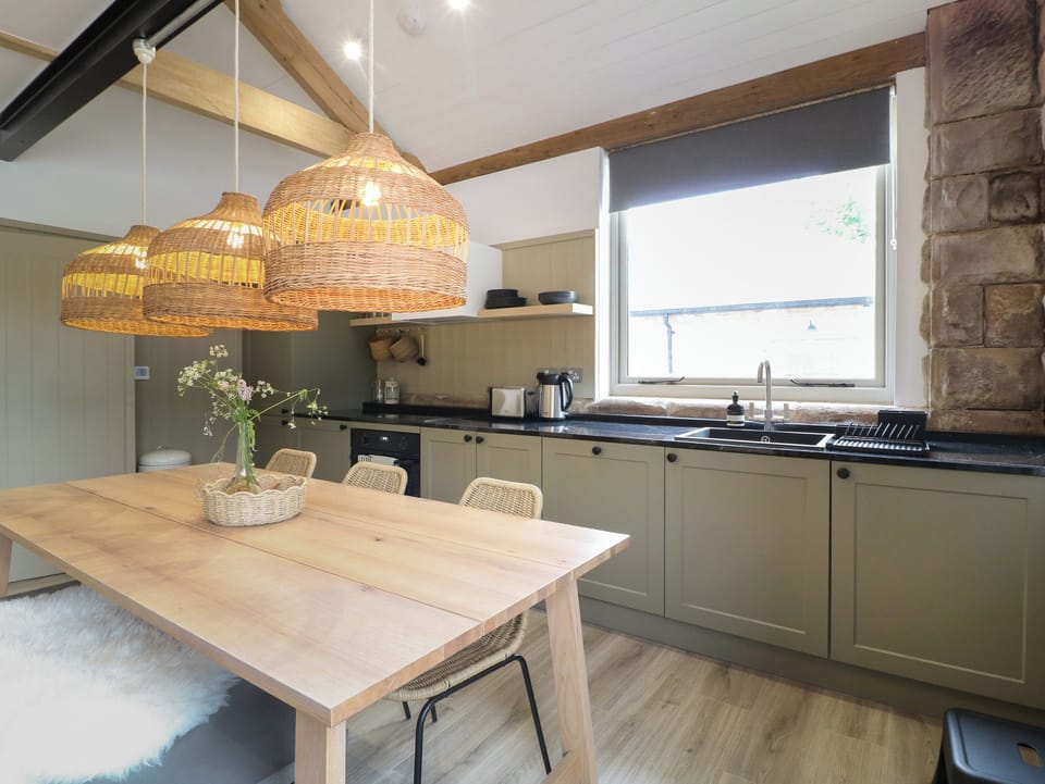 Fridge, dishwasher, electric kettle, toaster