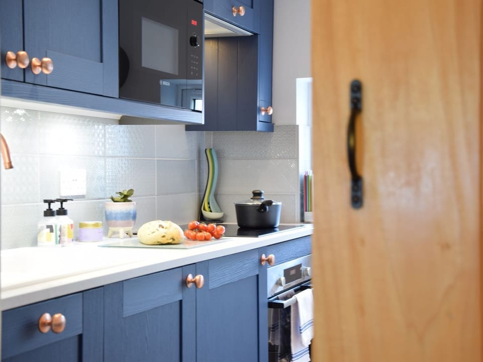 Fridge, dishwasher, electric kettle, toaster