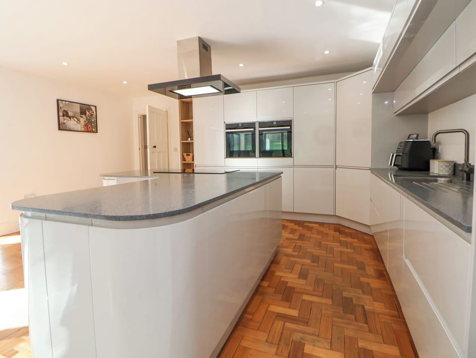 Fridge, dishwasher, electric kettle, toaster