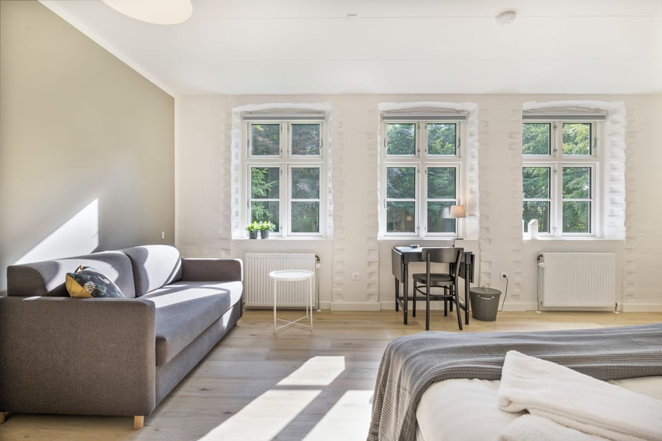 Comfort Quadruple Room, Garden View | Iron/ironing board, free WiFi