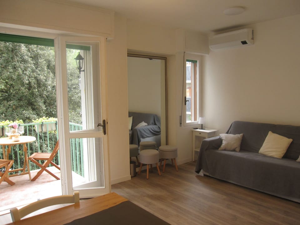 Apartment, 1 Bedroom, Balcony, City View | Living room