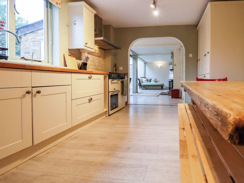 Fridge, microwave, dishwasher, electric kettle