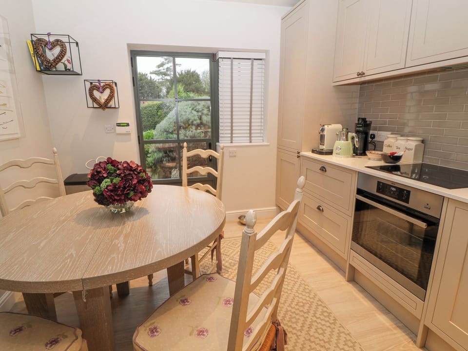 Fridge, dishwasher, electric kettle, toaster