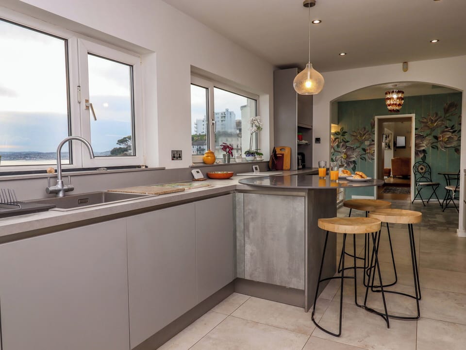 Fridge, dishwasher, electric kettle, toaster