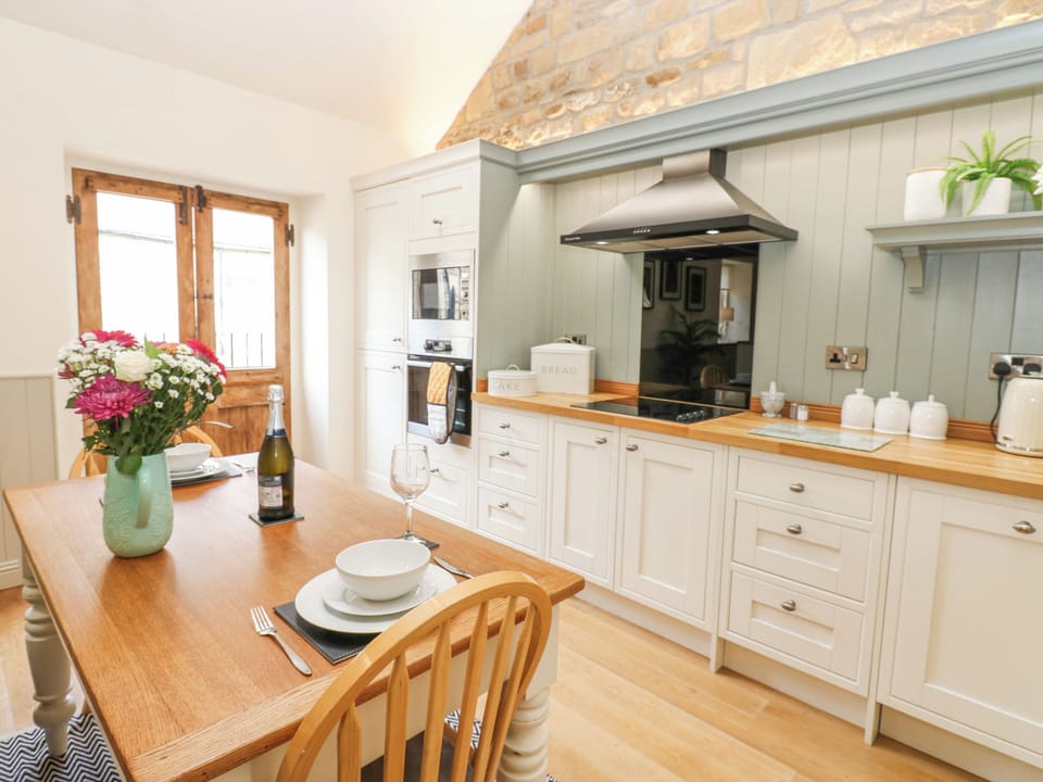 Fridge, dishwasher, electric kettle, toaster