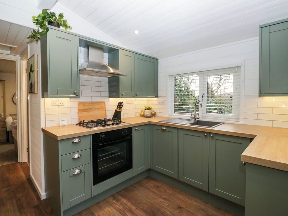 Fridge, dishwasher, electric kettle, toaster