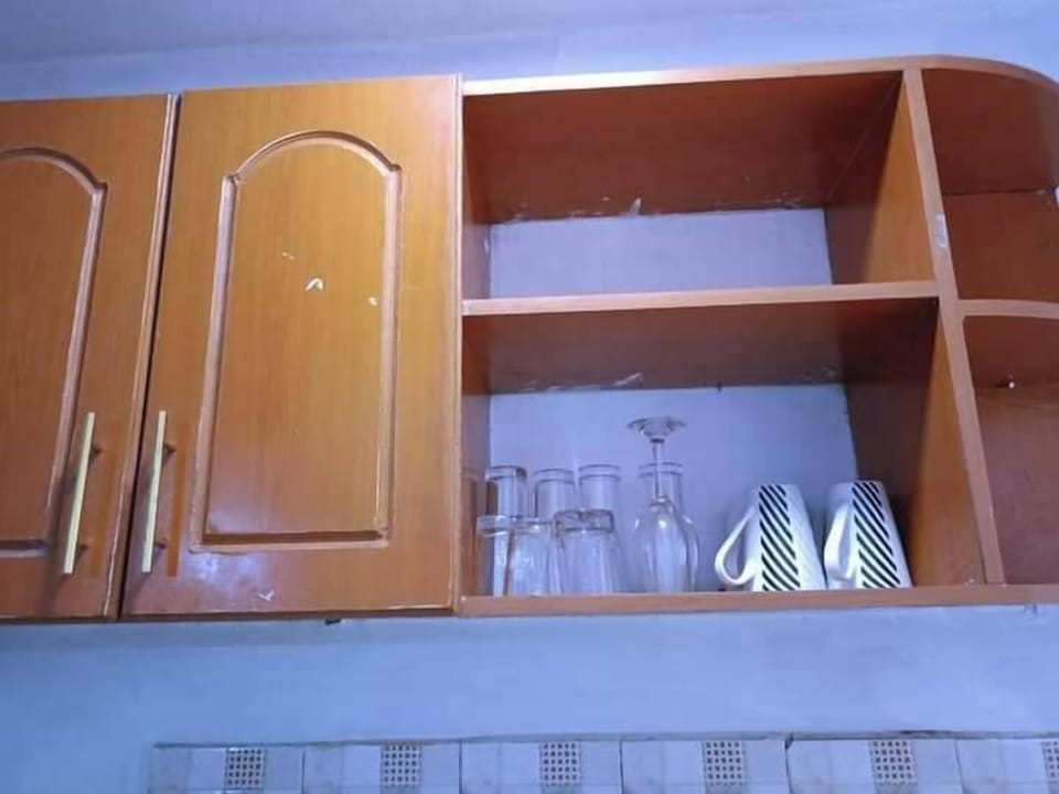 Deluxe Apartment, City View | Private kitchen | Fridge, microwave, cookware/dishes/utensils