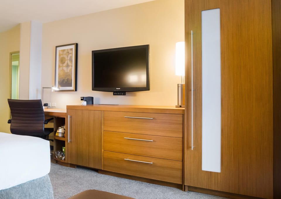 In-room safe, desk, blackout drapes, iron/ironing board