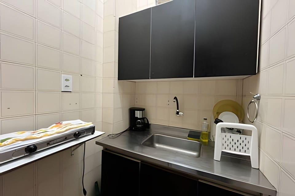 Basic Apartment | Private kitchen | Cleaning supplies