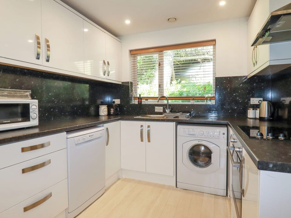Fridge, microwave, dishwasher, toaster