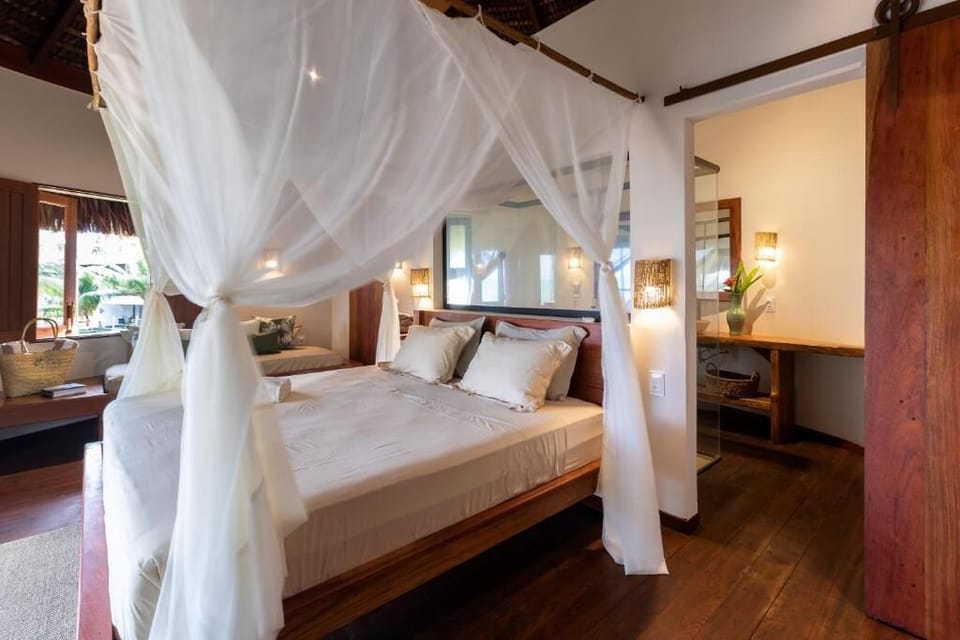 Superior Room, 1 King Bed, Private Pool, Beach View | Minibar, in-room safe, blackout drapes, iron/ironing board (on request)