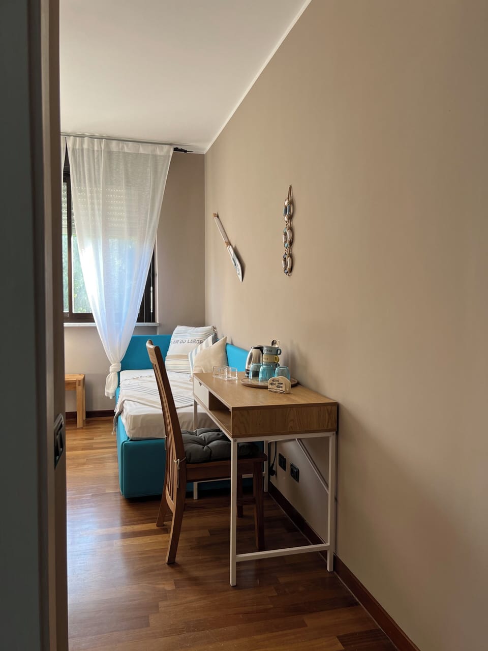Family Triple Room, Park View | In-room safe, desk, laptop workspace, free WiFi