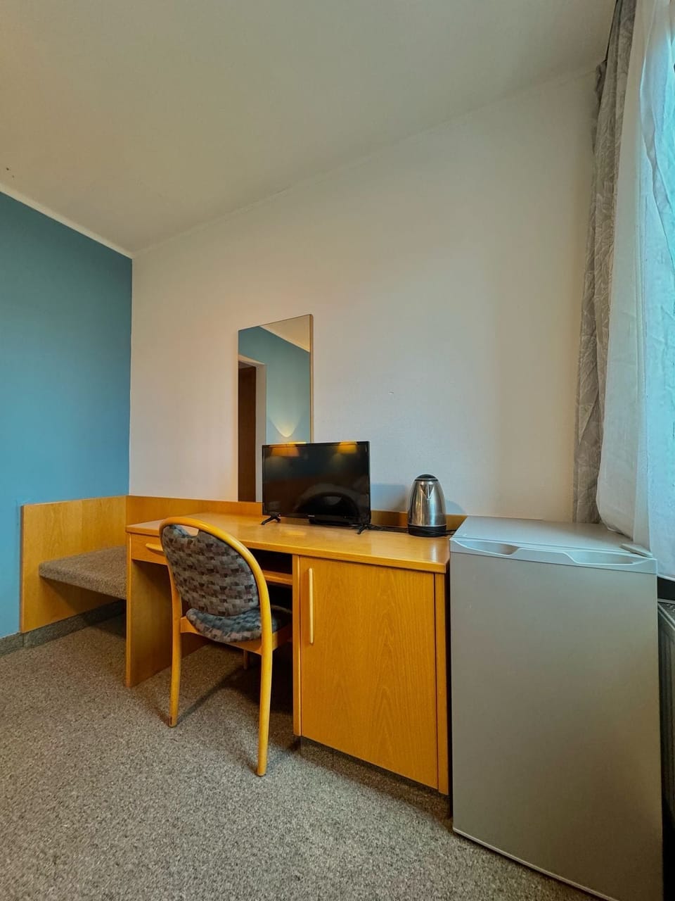 Comfort Double Room | Desk, laptop workspace, soundproofing, free WiFi