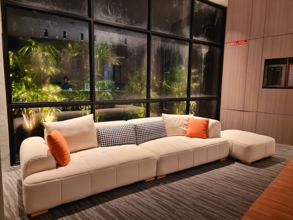 Lobby sitting area
