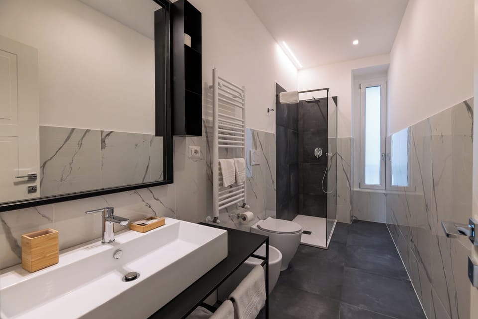 Deluxe Room, Private Bathroom, City View | Bathroom | Shower, hair dryer, bidet, towels