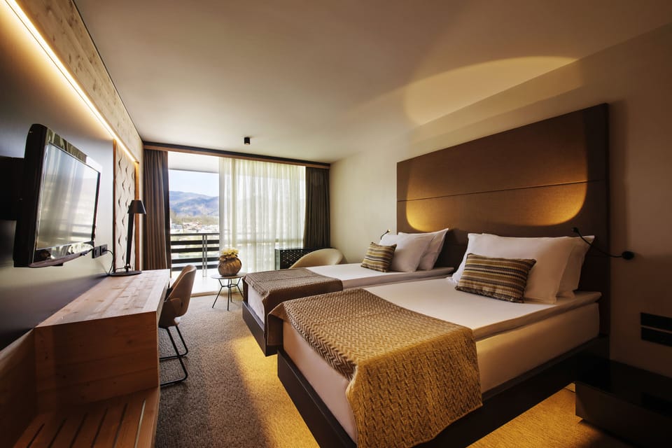 Minibar, in-room safe, desk, blackout drapes