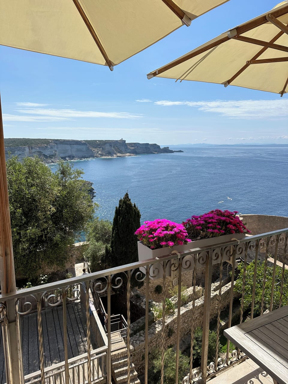 Luxury Suite, Sea View | Balcony view