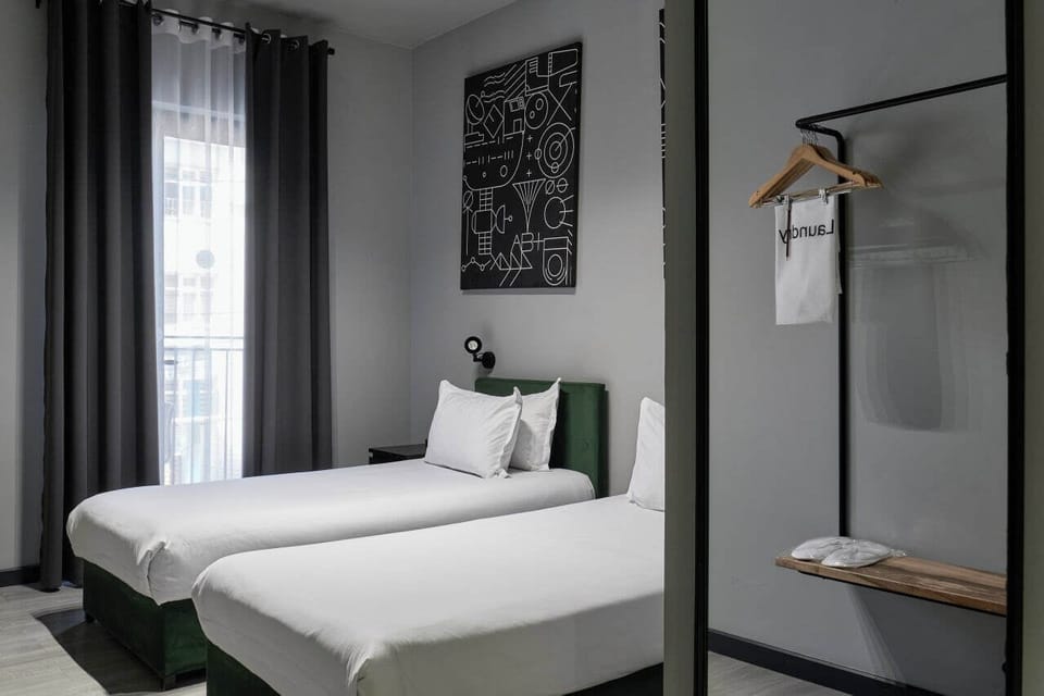 Standard Double or Twin Room | Soundproofing, iron/ironing board (on request), WiFi (free)