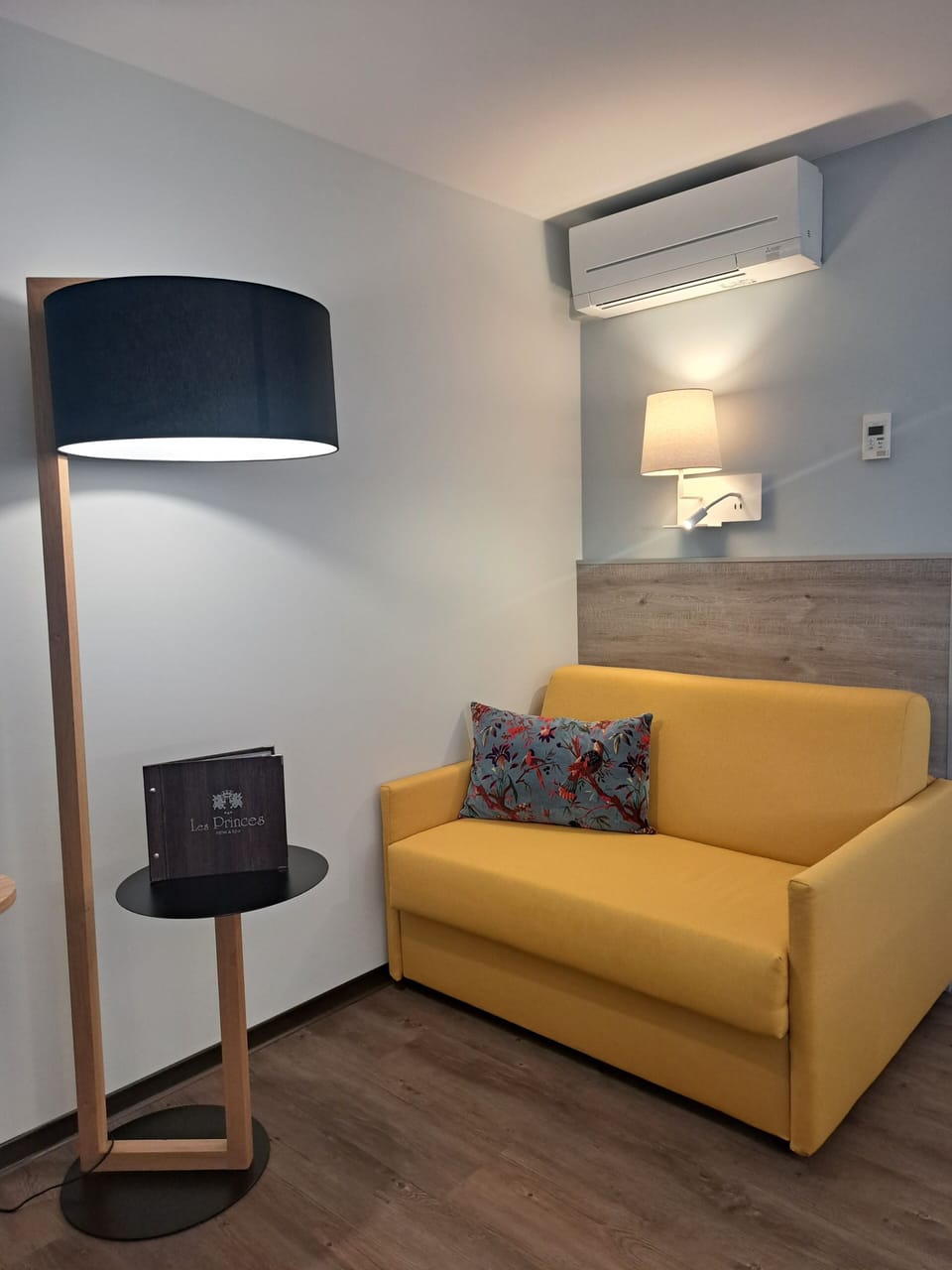 Triple Room | Premium bedding, desk, soundproofing, free cribs/infant beds
