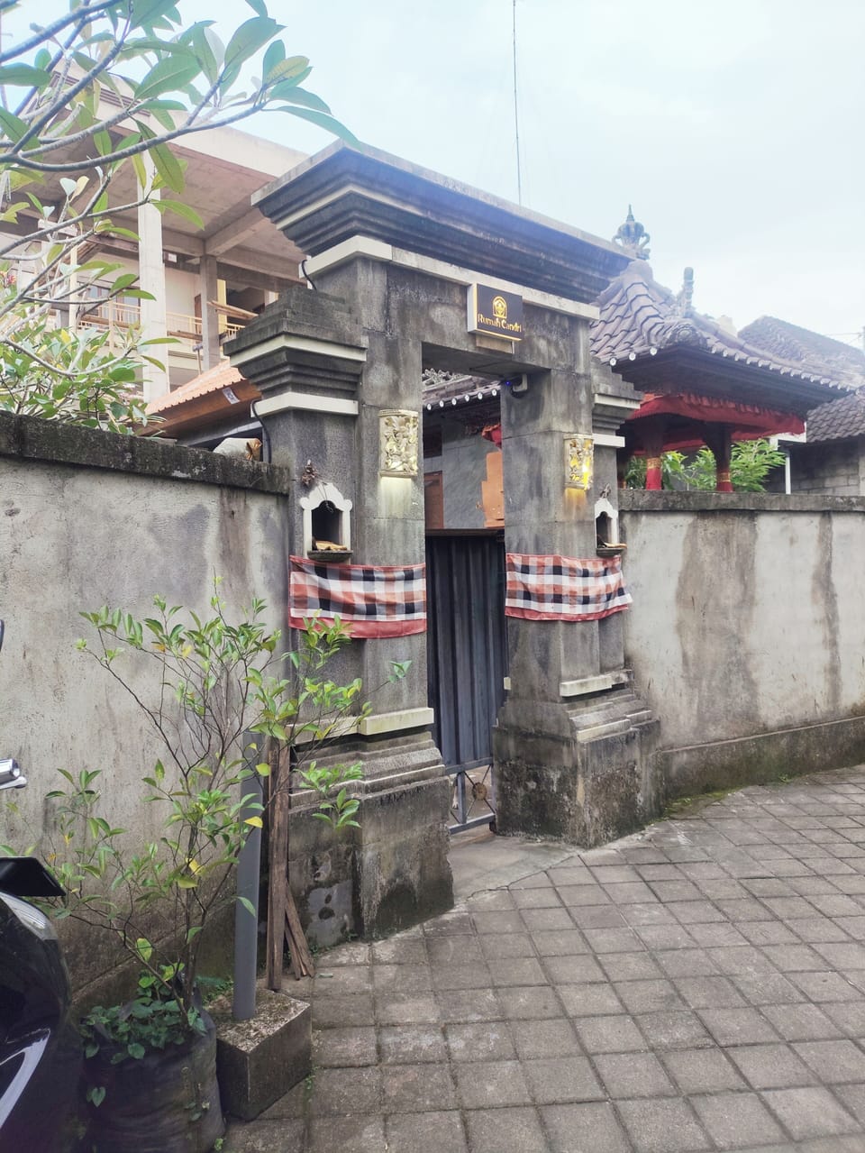 Front of property