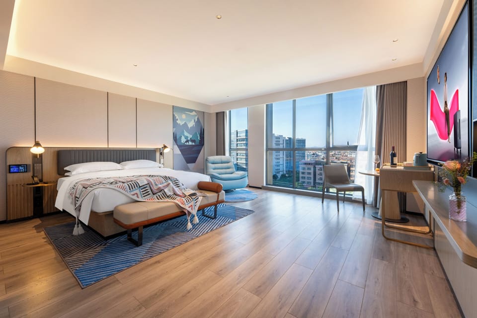 Luxury Double Room, City View | View from room