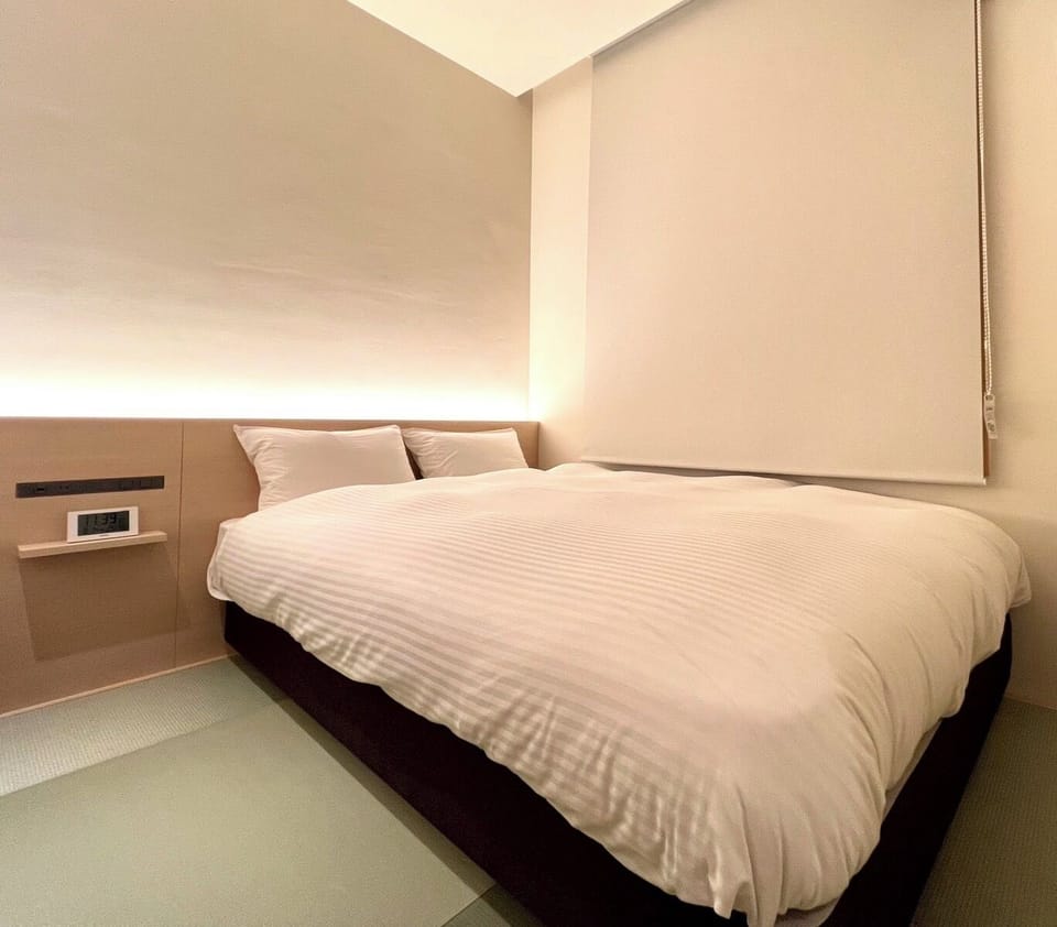 Japanese-style Double Room, Non Smoking | Desk, blackout drapes, soundproofing, iron/ironing board