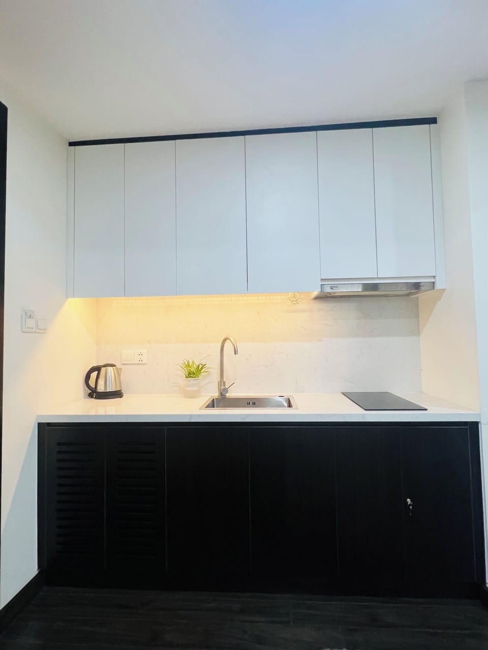 Luxury Apartment, Beach View | Private kitchen