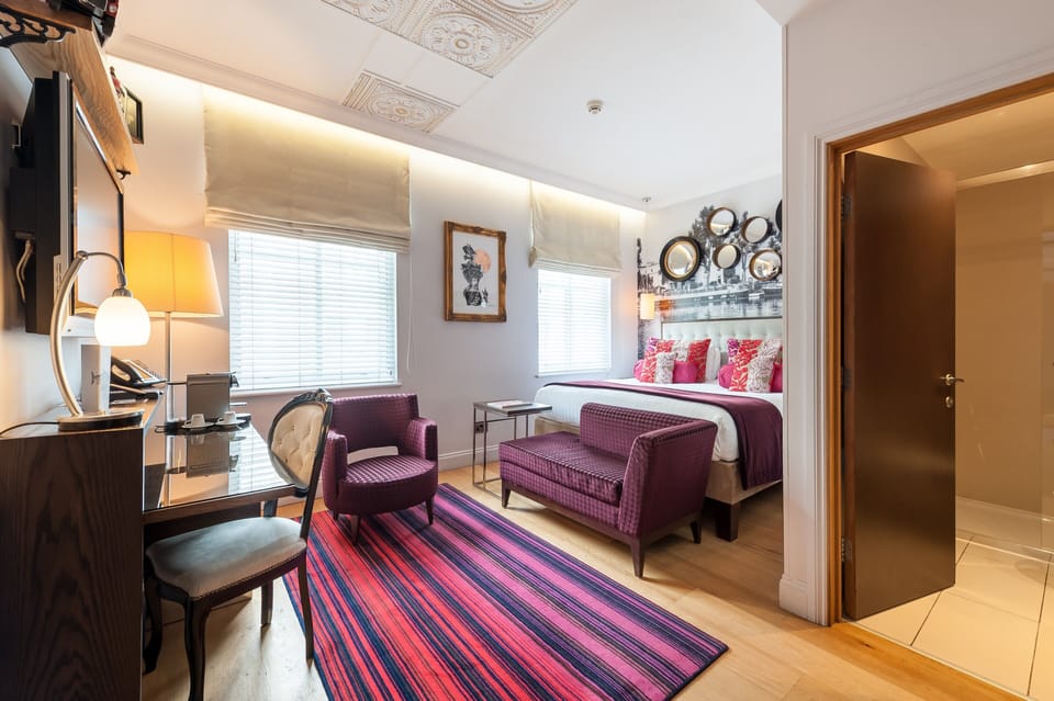 Premium bedding, free minibar, in-room safe, individually decorated