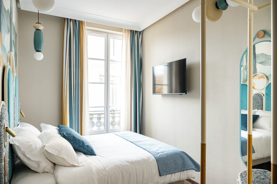 Standard Double Room | Premium bedding, desk, laptop workspace, soundproofing