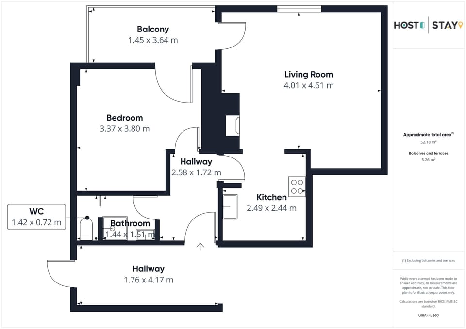 House | 1 bedroom