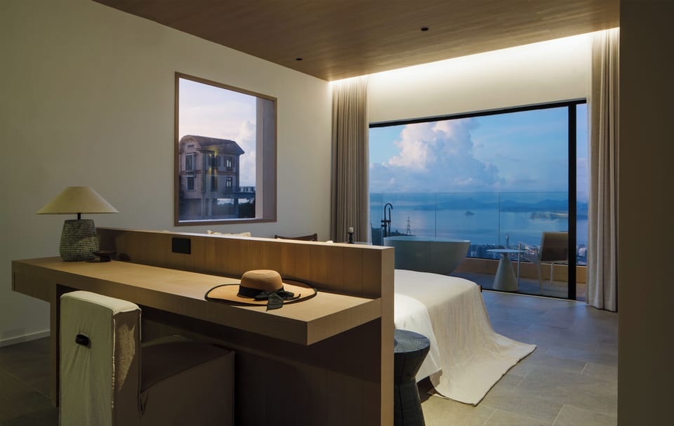 Classic Double Room, Balcony, Ocean View | Blackout drapes, iron/ironing board, free WiFi, bed sheets