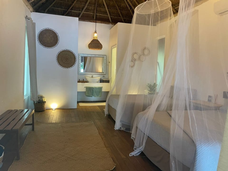 Family Bungalow, Lagoon View | In-room safe, free WiFi, bed sheets