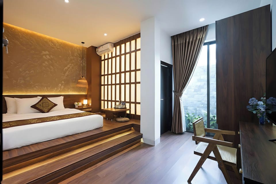 Double Room | Premium bedding, memory foam beds, individually decorated