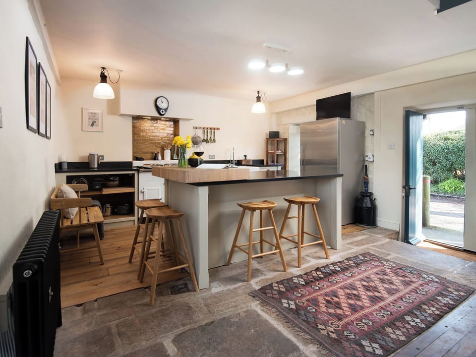 Fridge, microwave, dishwasher, toaster