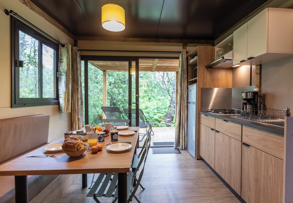 Family Chalet | Private kitchen | Highchair
