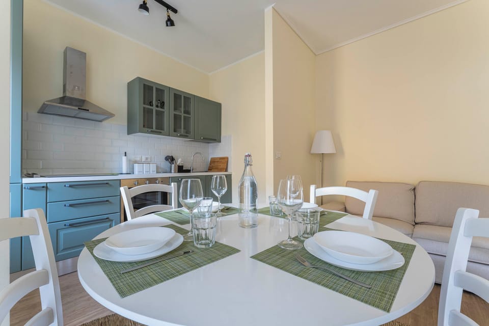 Apartment | Private kitchen | Full-size fridge, oven, stovetop, dishwasher