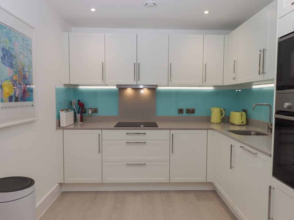 Fridge, microwave, dishwasher, toaster